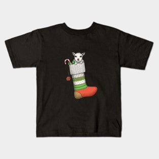 Christmas Goat Kids T-Shirt